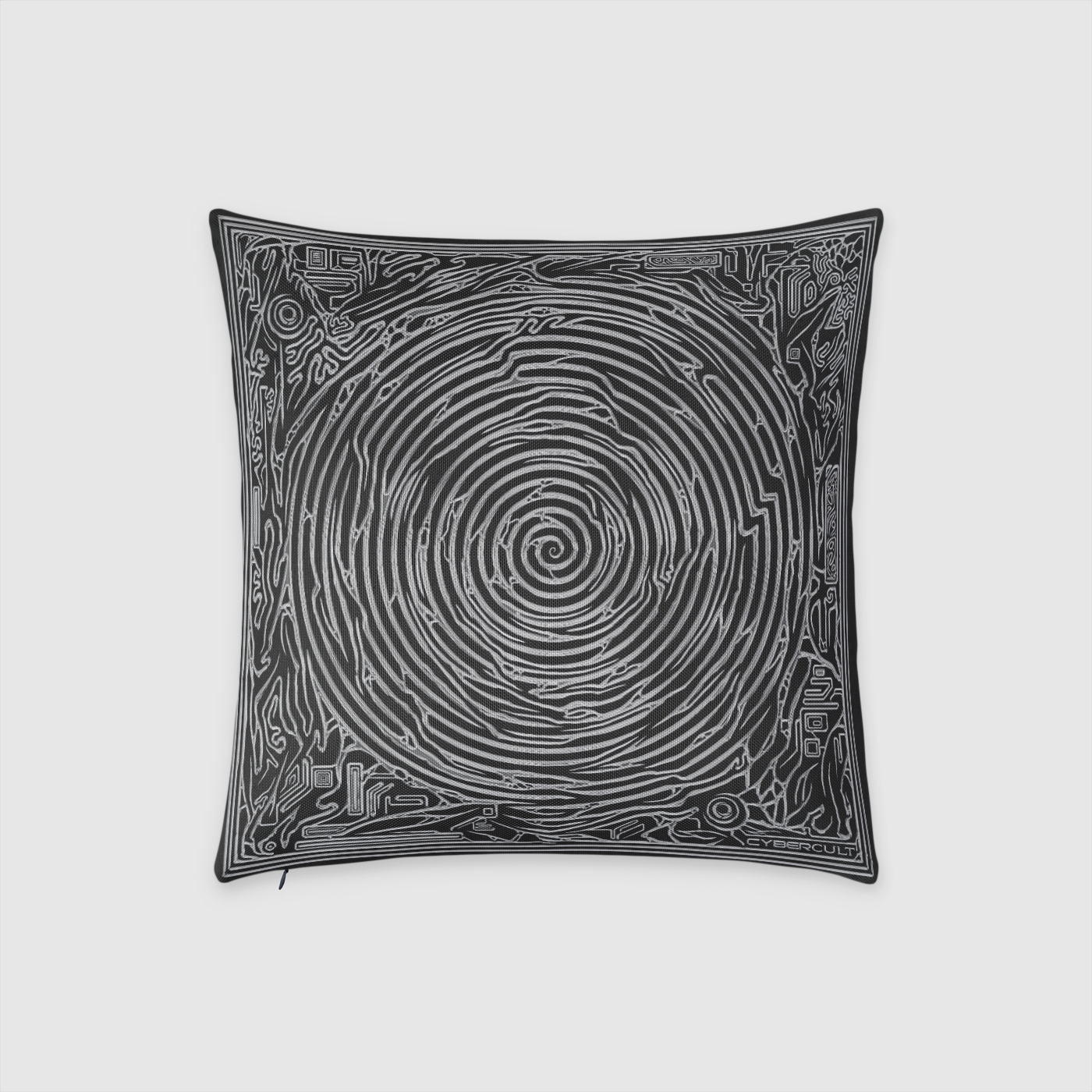 Uzumaki Throw Pillow