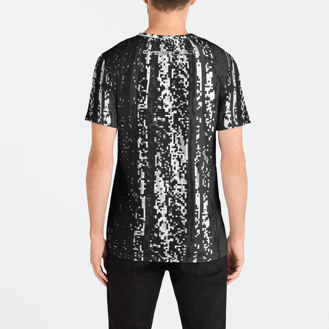 Pixel Fall Mens Crew Tee