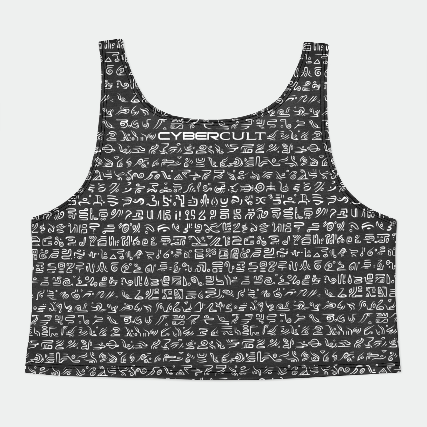 Arcane A Womens Crop Tank Top