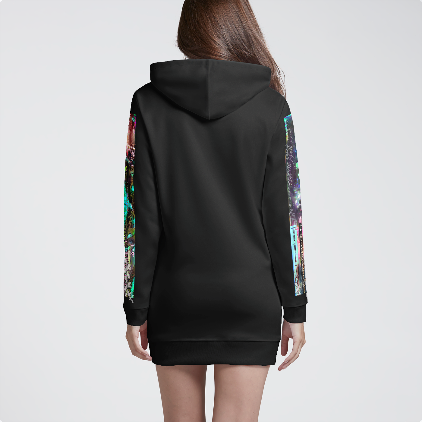 Artificial Dream Womens Hoodie Dress