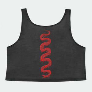 Necromancy Womens Crop Tank Top