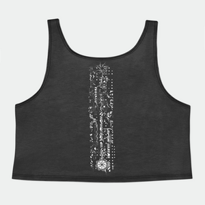 Blight Womens Crop Tank Top