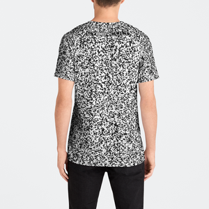 Pixel Noise A Mens Crew Tee