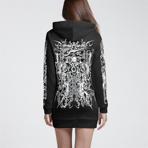 ISM Womens Hoodie Dress