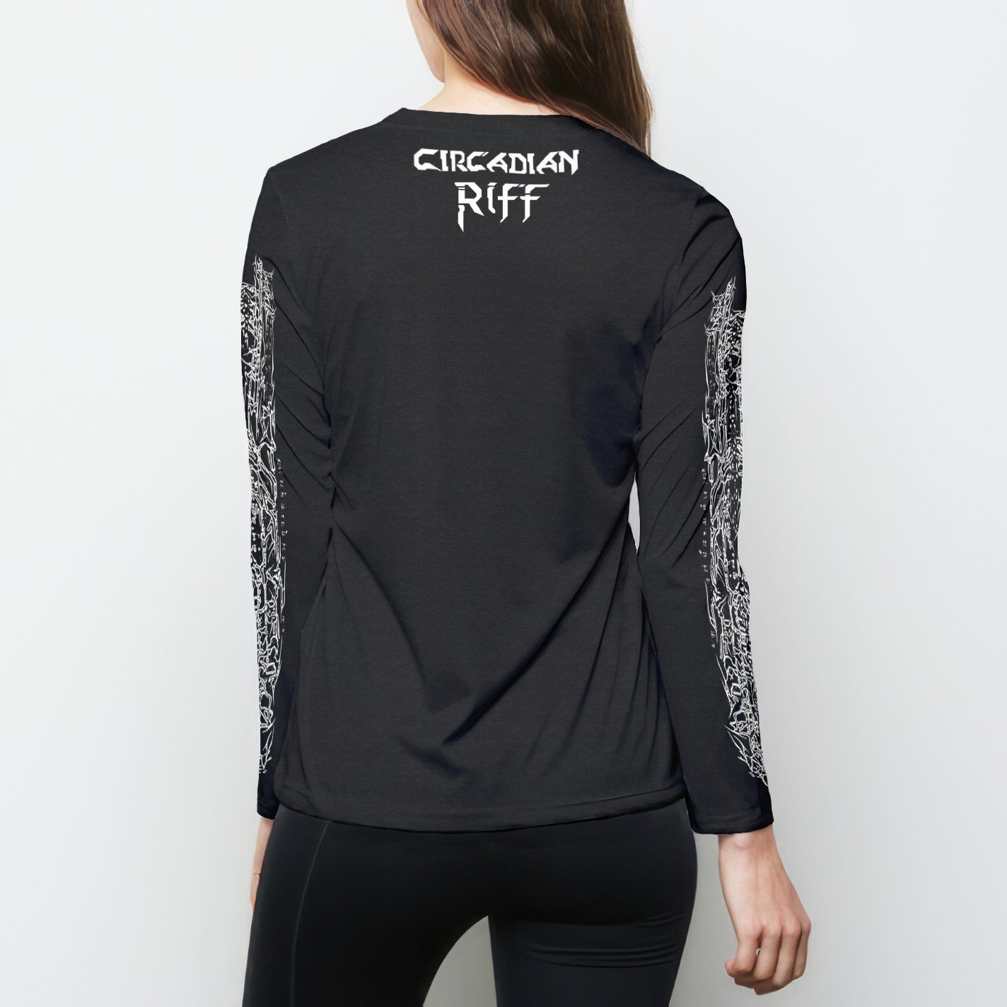 Circadian Riff Omen Womens Long Sleeve Sports Tee