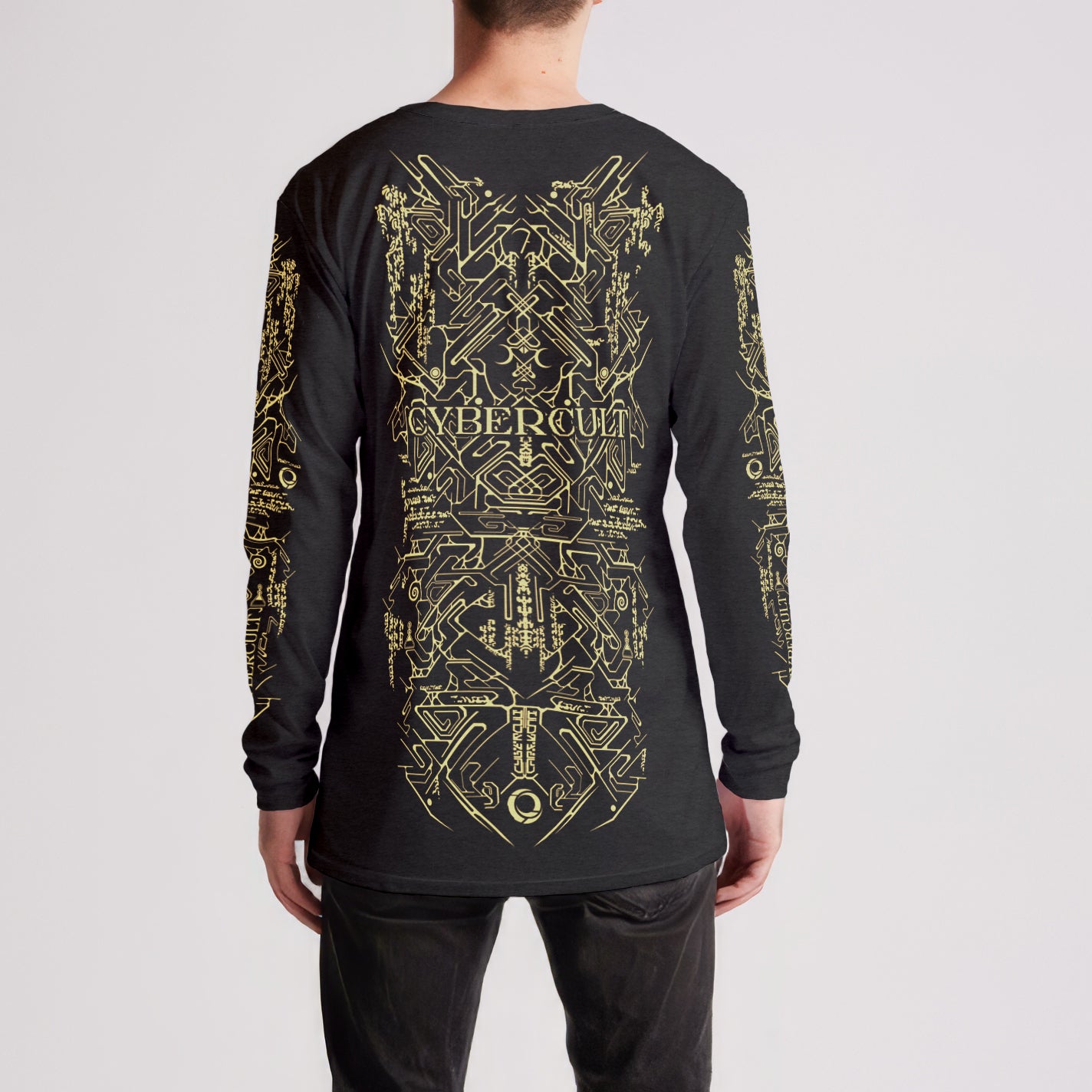 Cyber Witch Mens Long Sleeve Tee