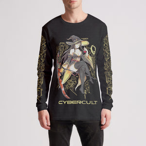 Cyber Witch Mens Long Sleeve Tee