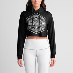 Dimension Womens Crop Hoodie