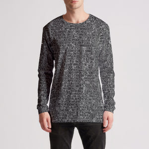 Illusion Mens Long Sleeve Tee