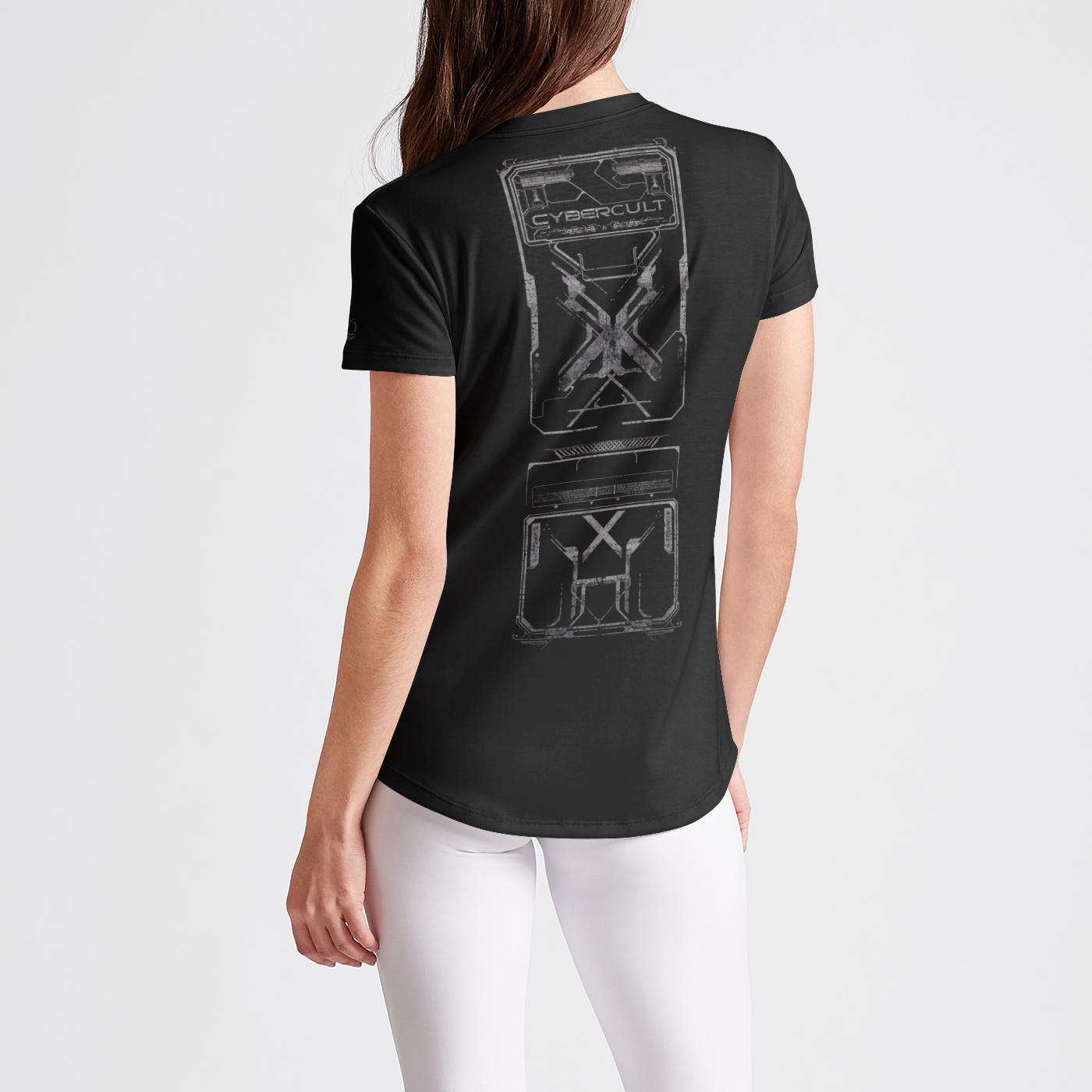 Into Gray Womens Crew Tee