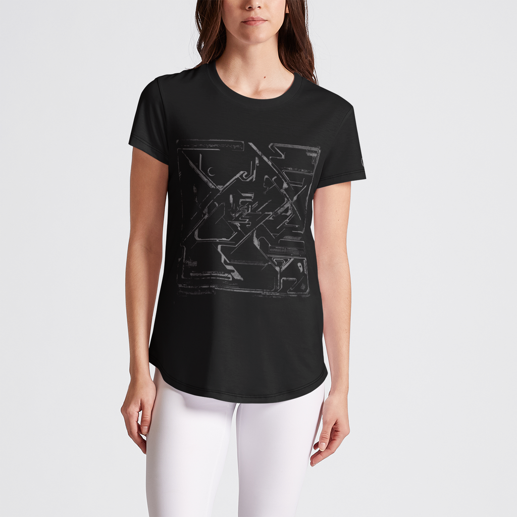 Into Gray Womens Crew Tee