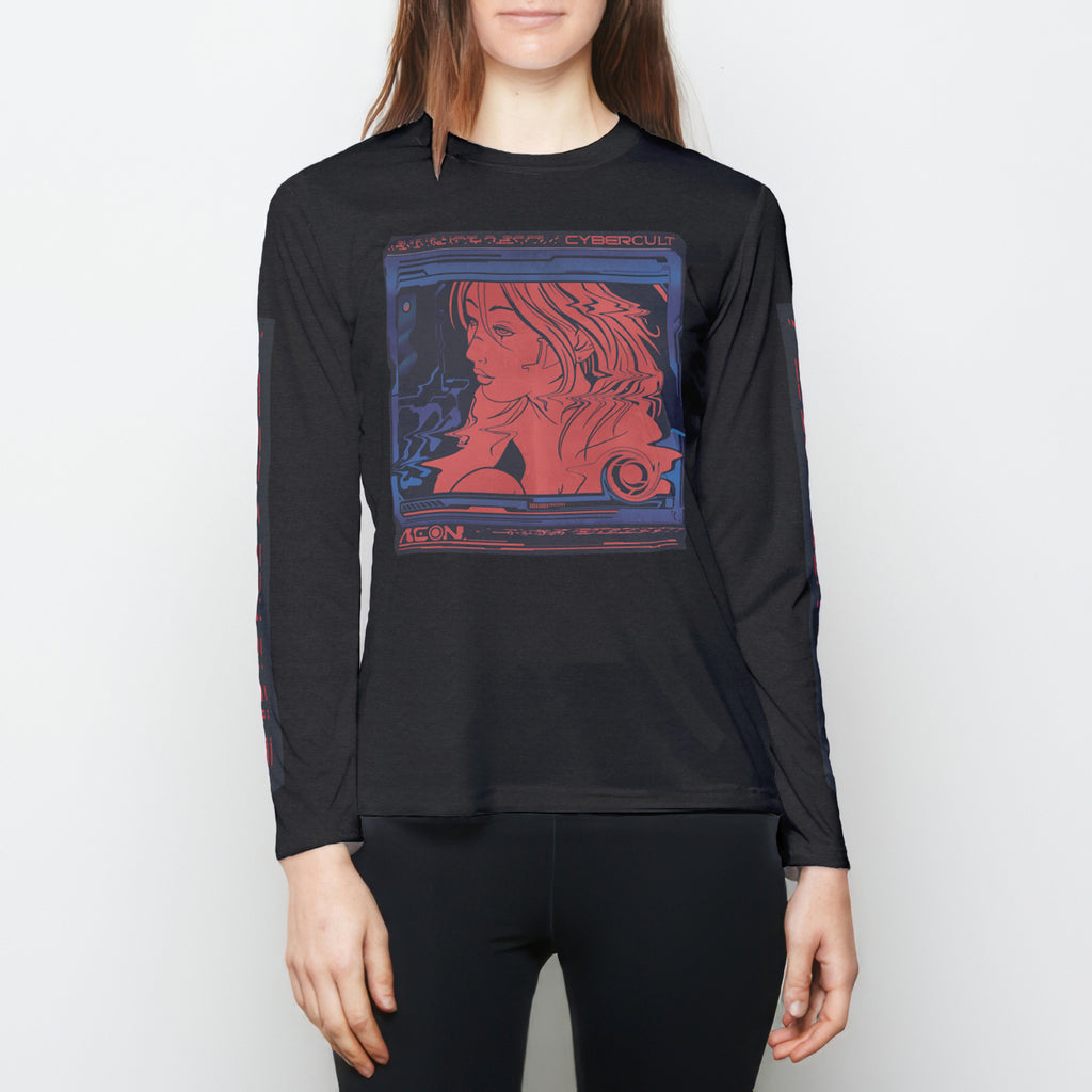 Metahuman Womens Long Sleeve Sports Tee