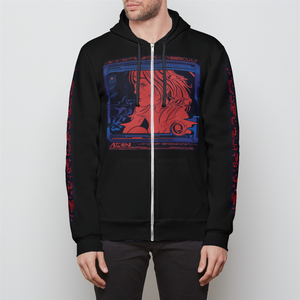 Metahuman Unisex Zip Hoodie