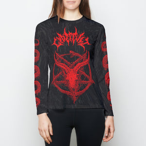 Necromancy Womens Long Sleeve Sports Tee