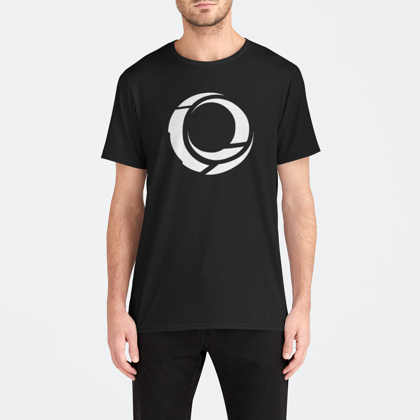 Nested Moon Sigil Mens Crew Tee – Cybercult