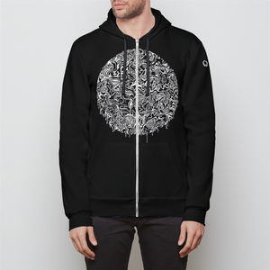 Nucleus Unisex Zip Hoodie