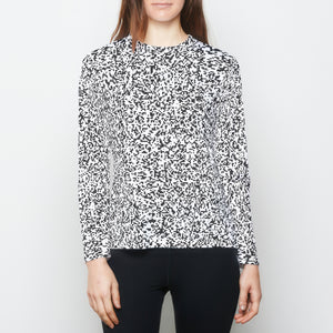 Pixel Noise A Womens Long Sleeve Sports Tee