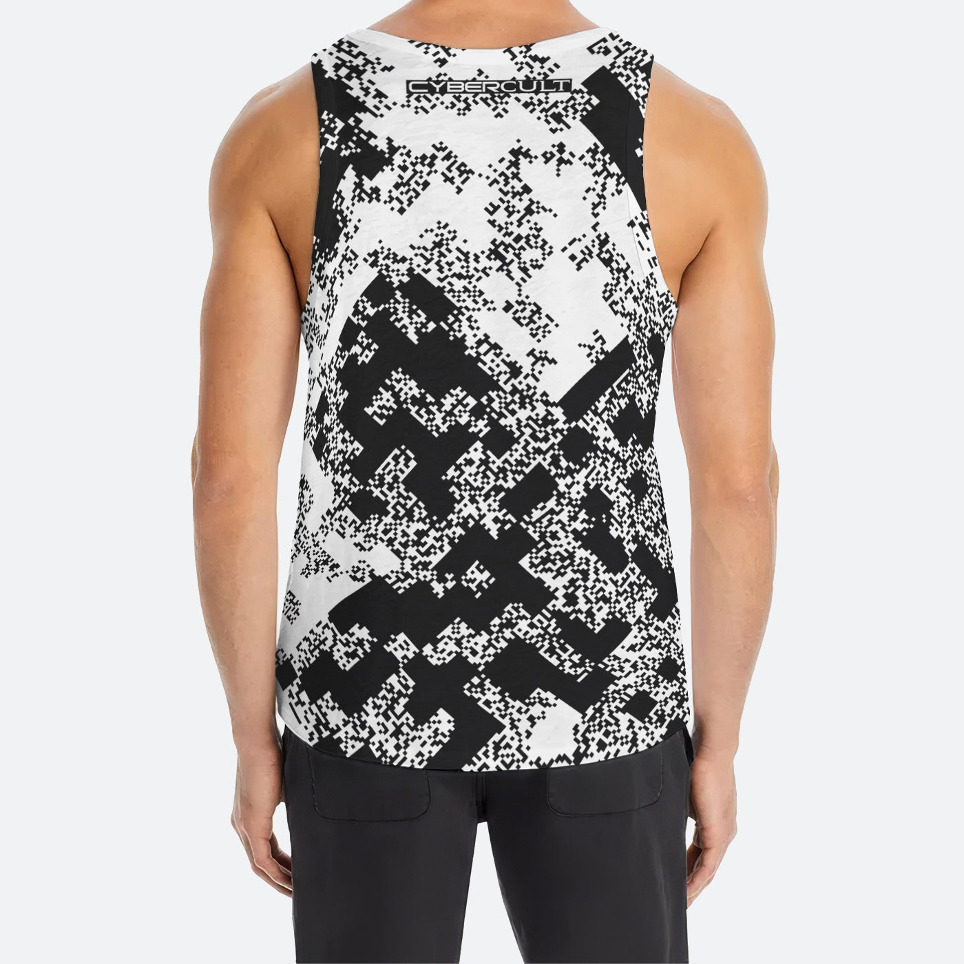 Pixel Noise B Mens Tank Top