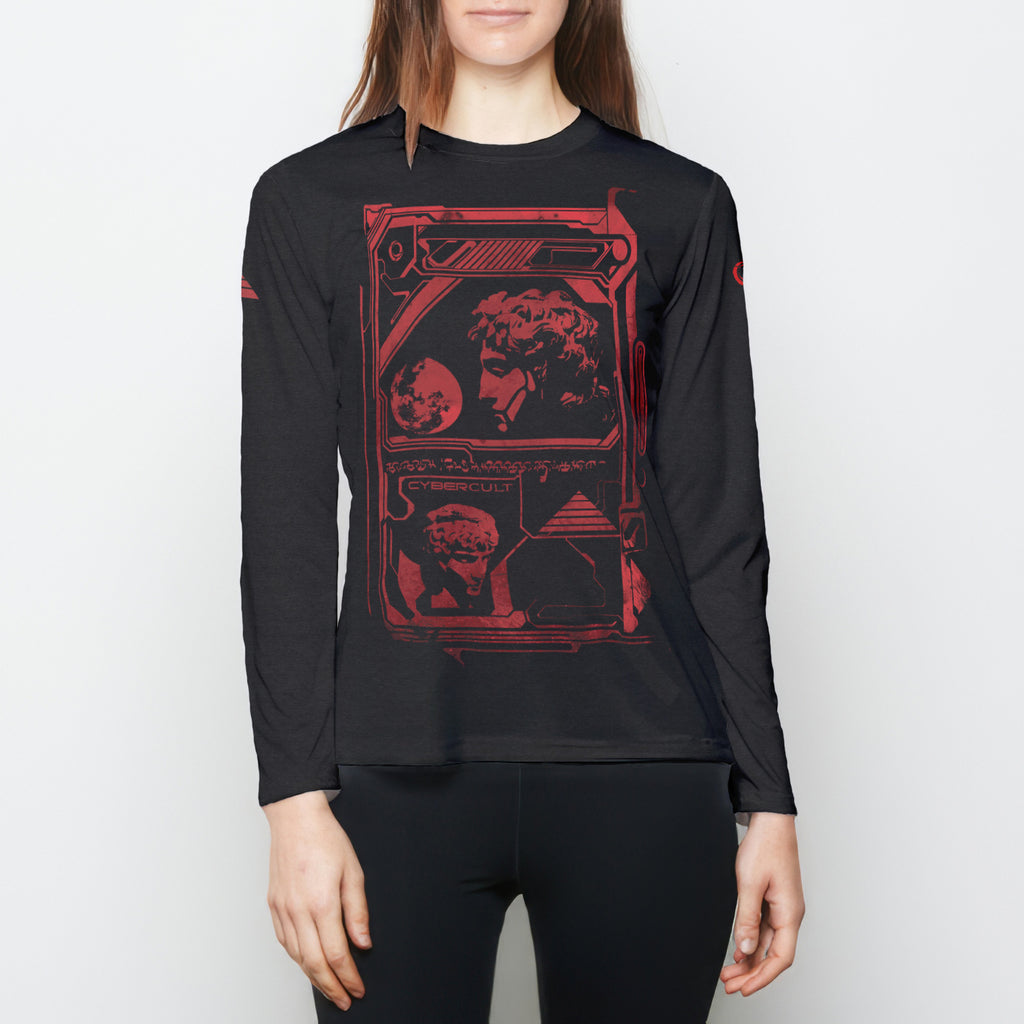 Post Human Womens Long Sleeve Sports Tee