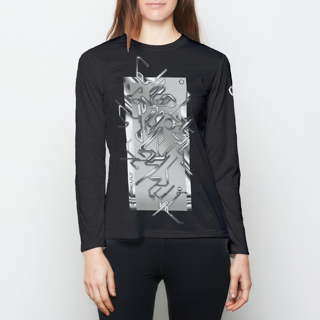 Sacred Text A Womens Long Sleeve Sports Tee