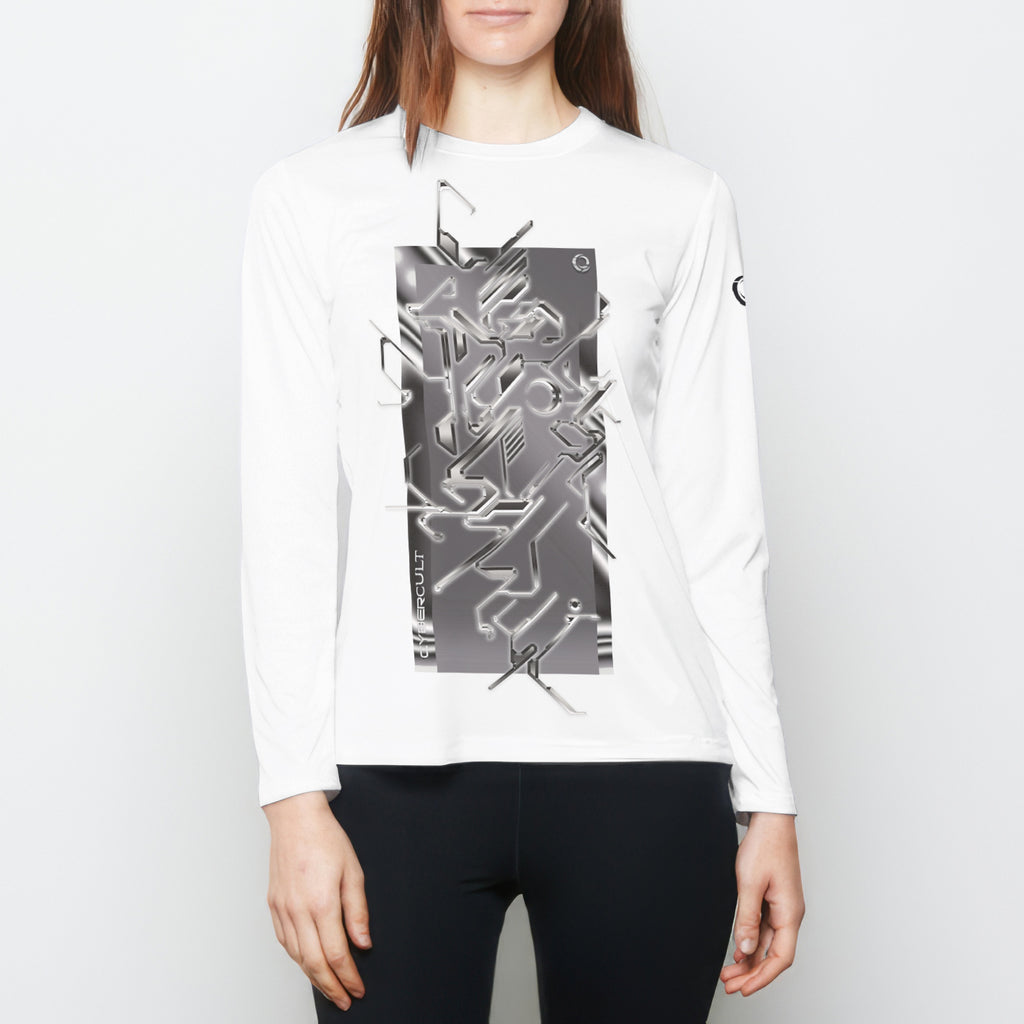 Sacred Text B Womens Long Sleeve Sports Tee