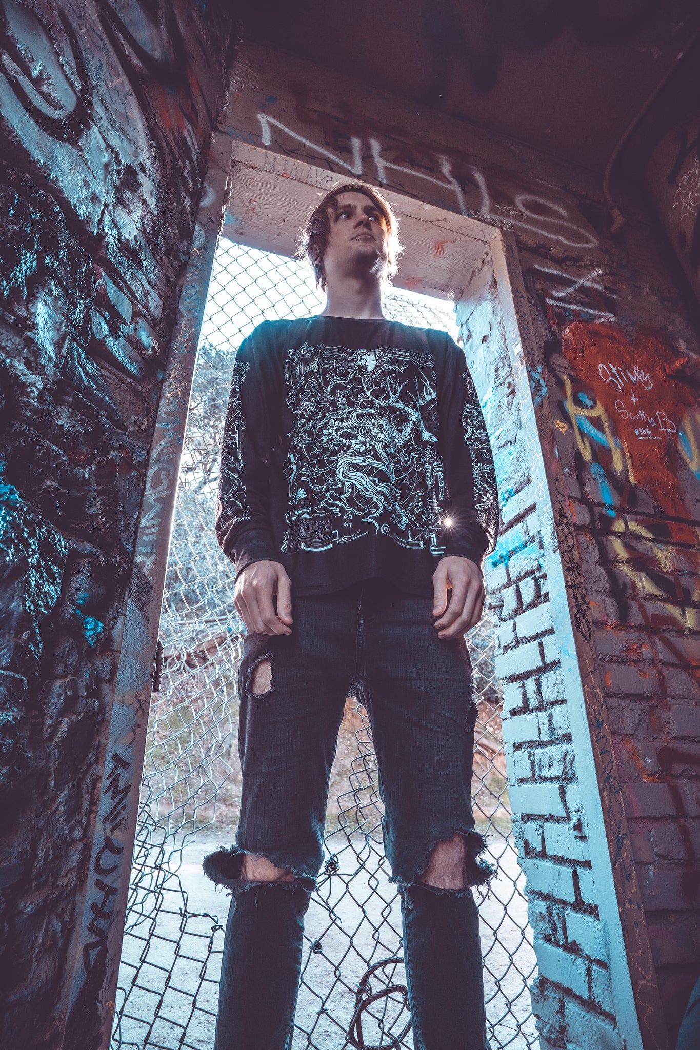 Spellcaster Mens Long Sleeve Tee